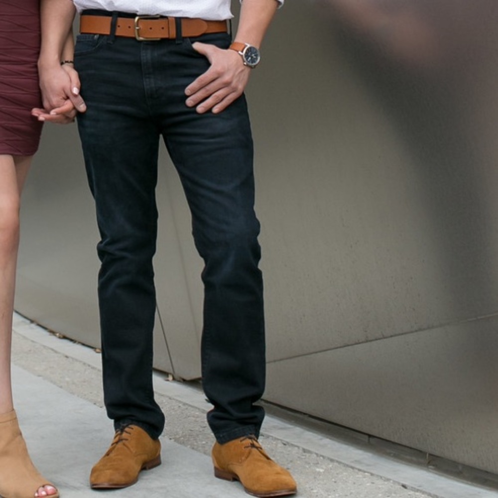 Suede dress shoes